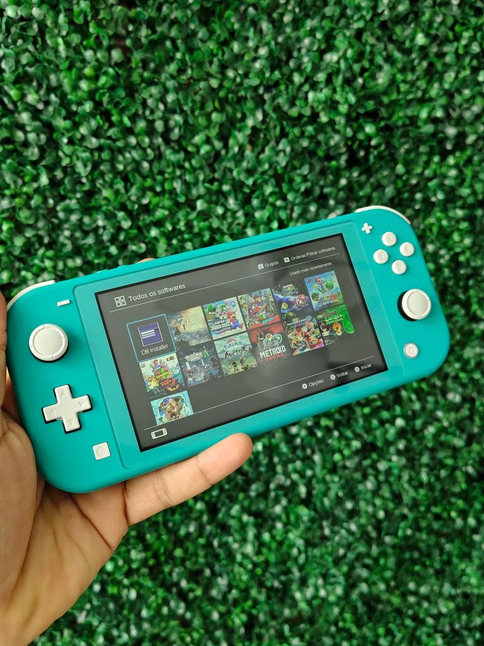 Nintendo Switch - 「グリーンSwitchlite1｣ Nintendo switch Lite desbloqueado ( novo ) - Consoles de Vídeo