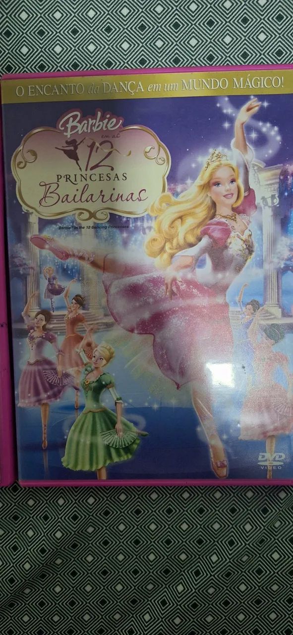 DVDs Barbie Princesa&Plebeia e 12 Princesas Bailarinas - Foto 3