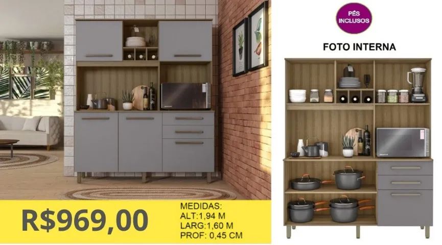 KIT DE COZINHA A PRONTA-ENTREGA - Foto 3