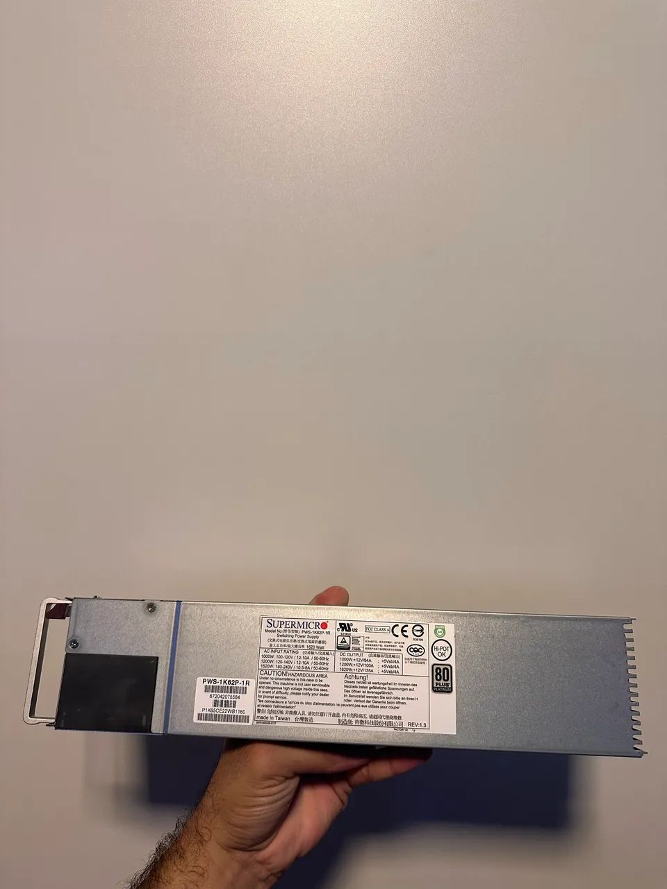 Fonte 1620w Supermicro pws-1k62p-1r