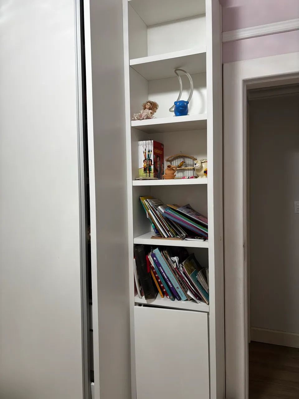 Vende-se Roupeiro com prateleira lateral - Ótimo estado! - Foto 3