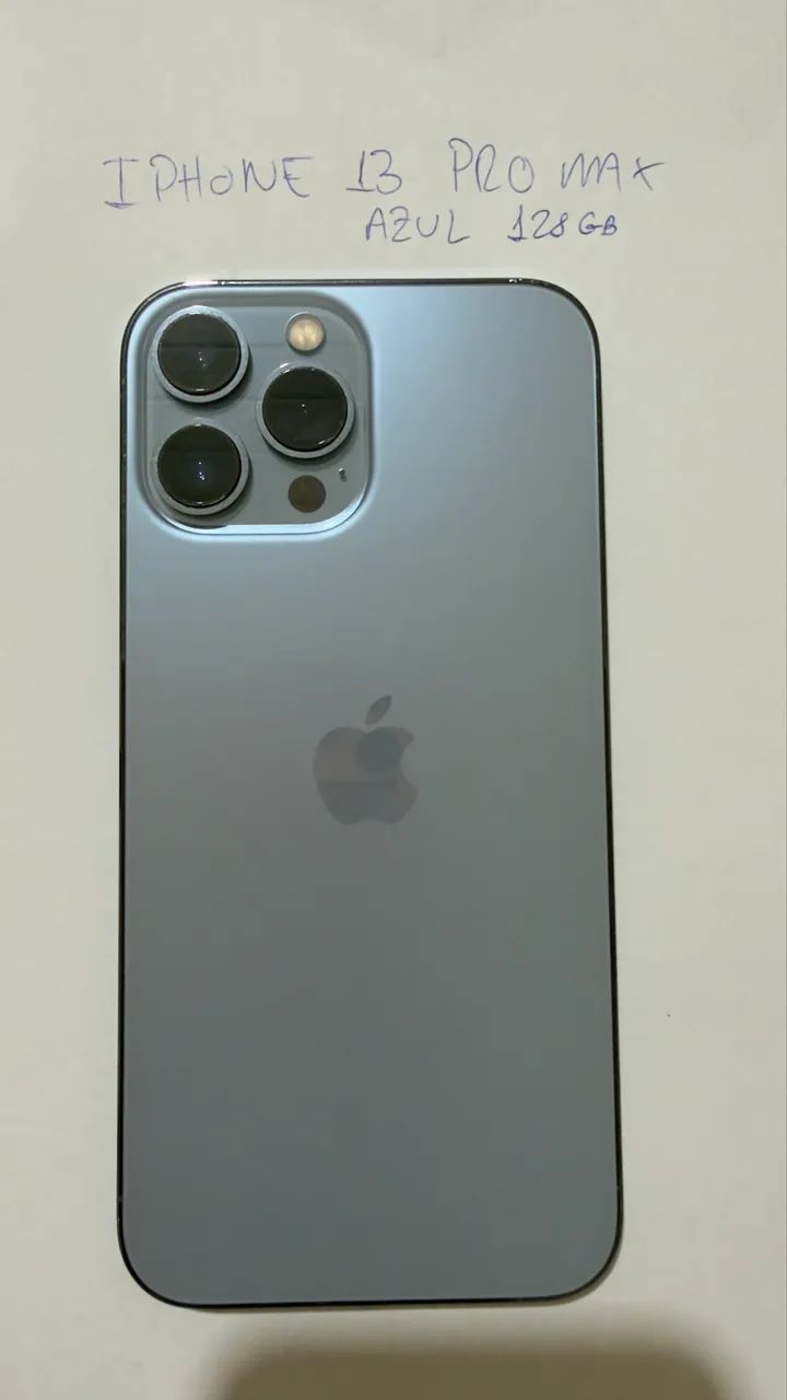 iPhone 13 Pro Max 128gb Azul - Foto 2