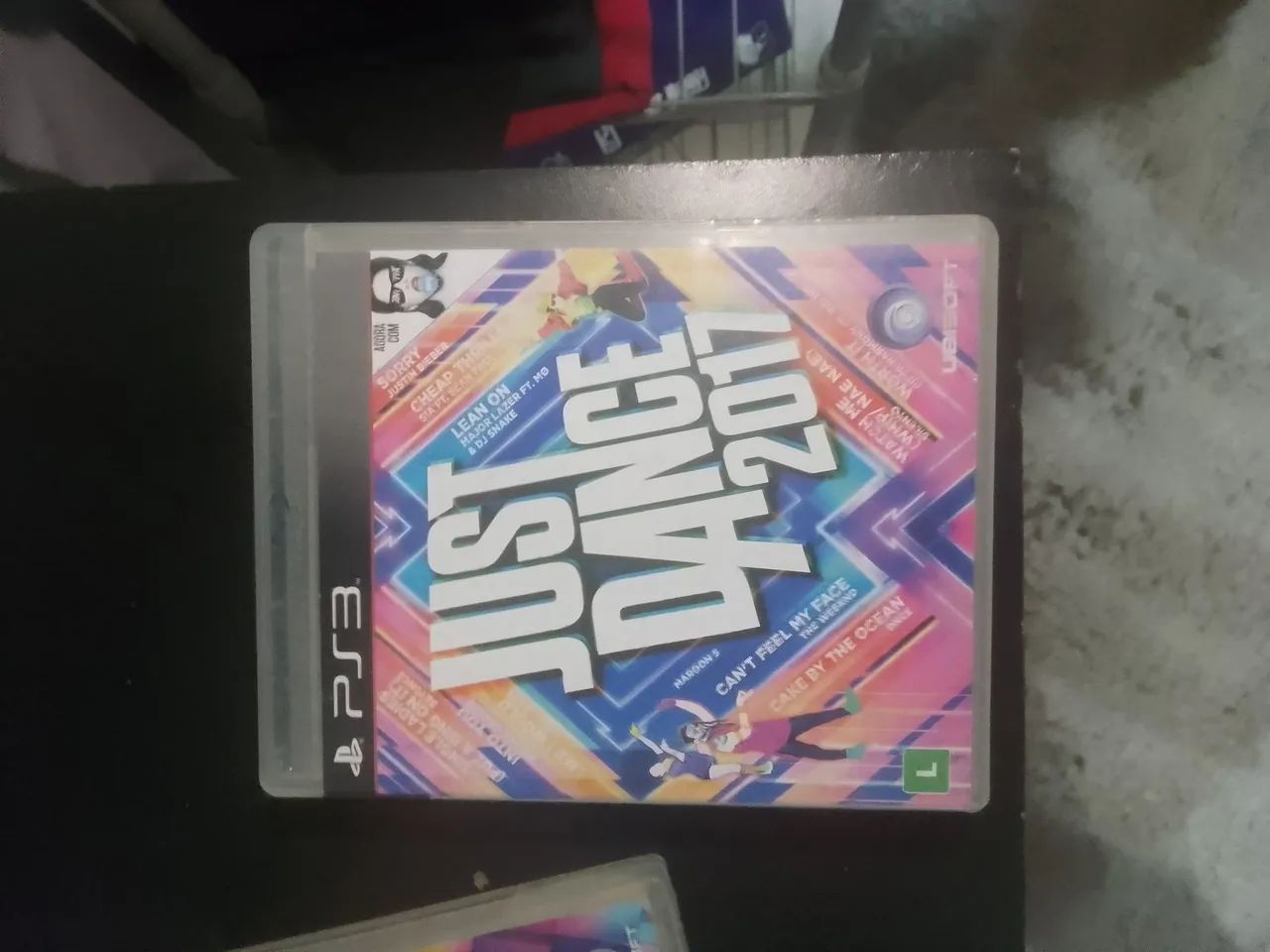 Lote com 3 jogos Just dance 2014, 2016, 2017 de ps3