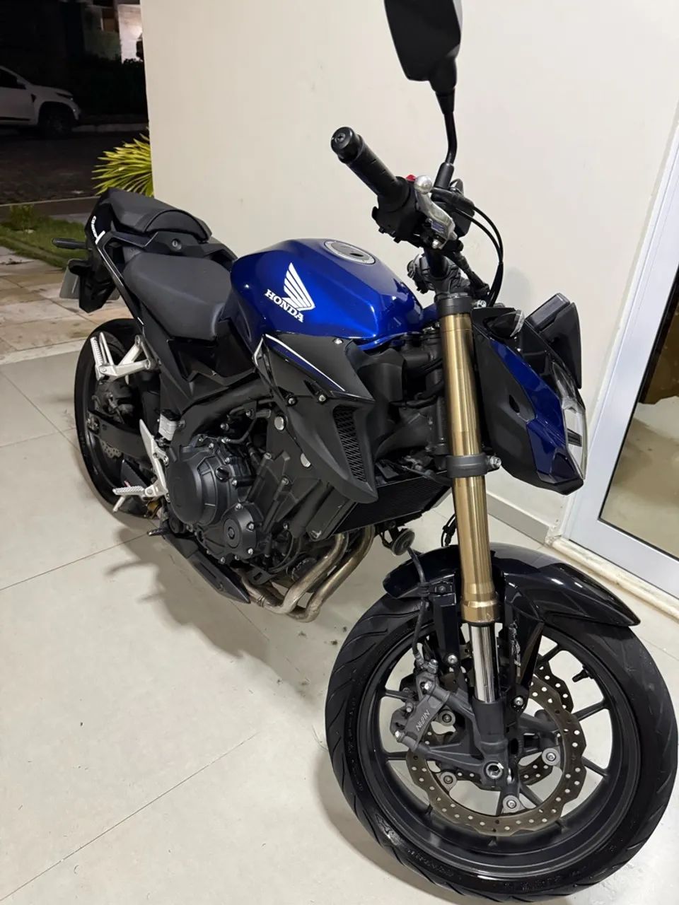 CB500F 2024 azul - Foto 2
