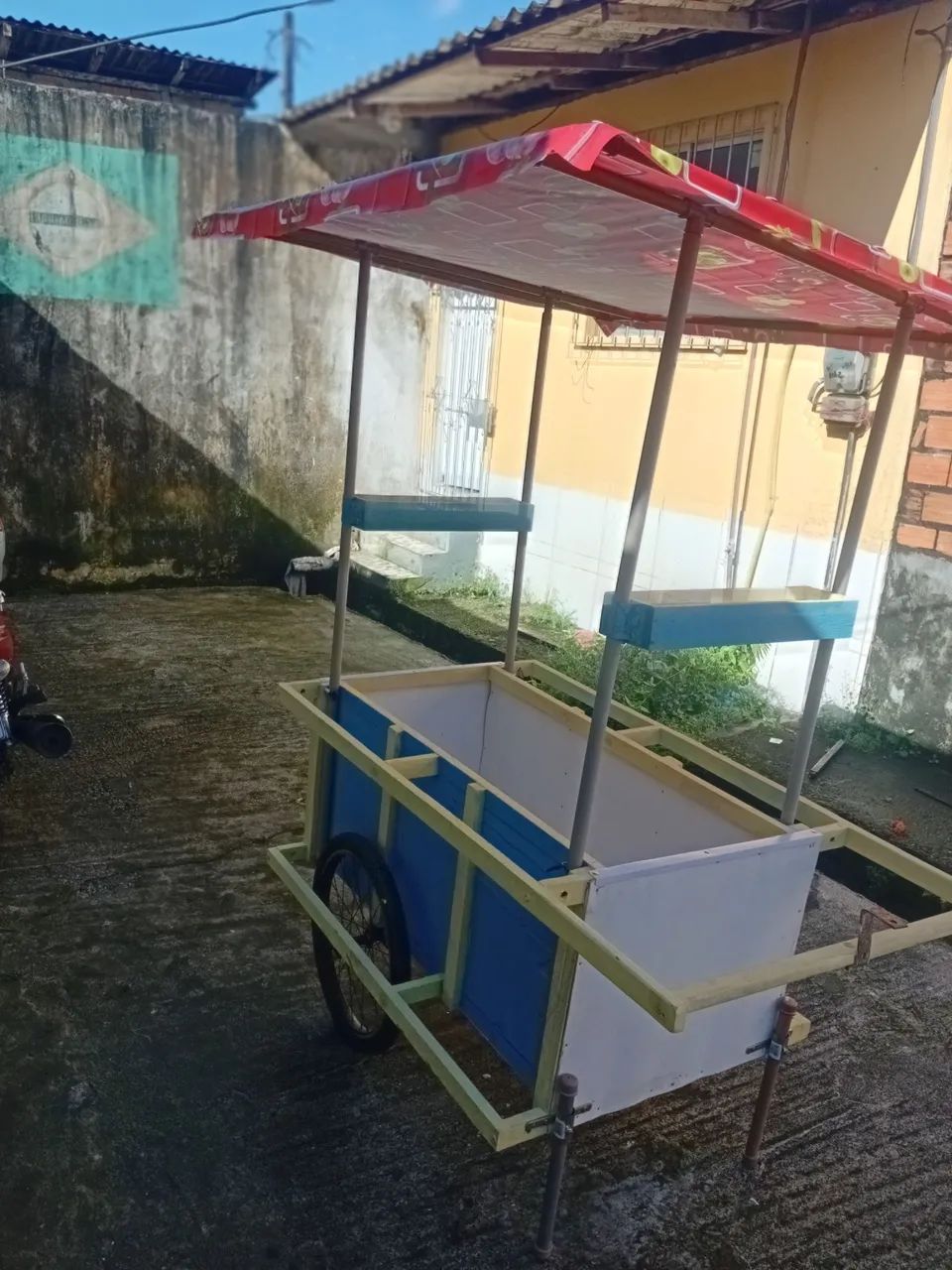 Carrinho de lanche todo desmontável  - Foto 2
