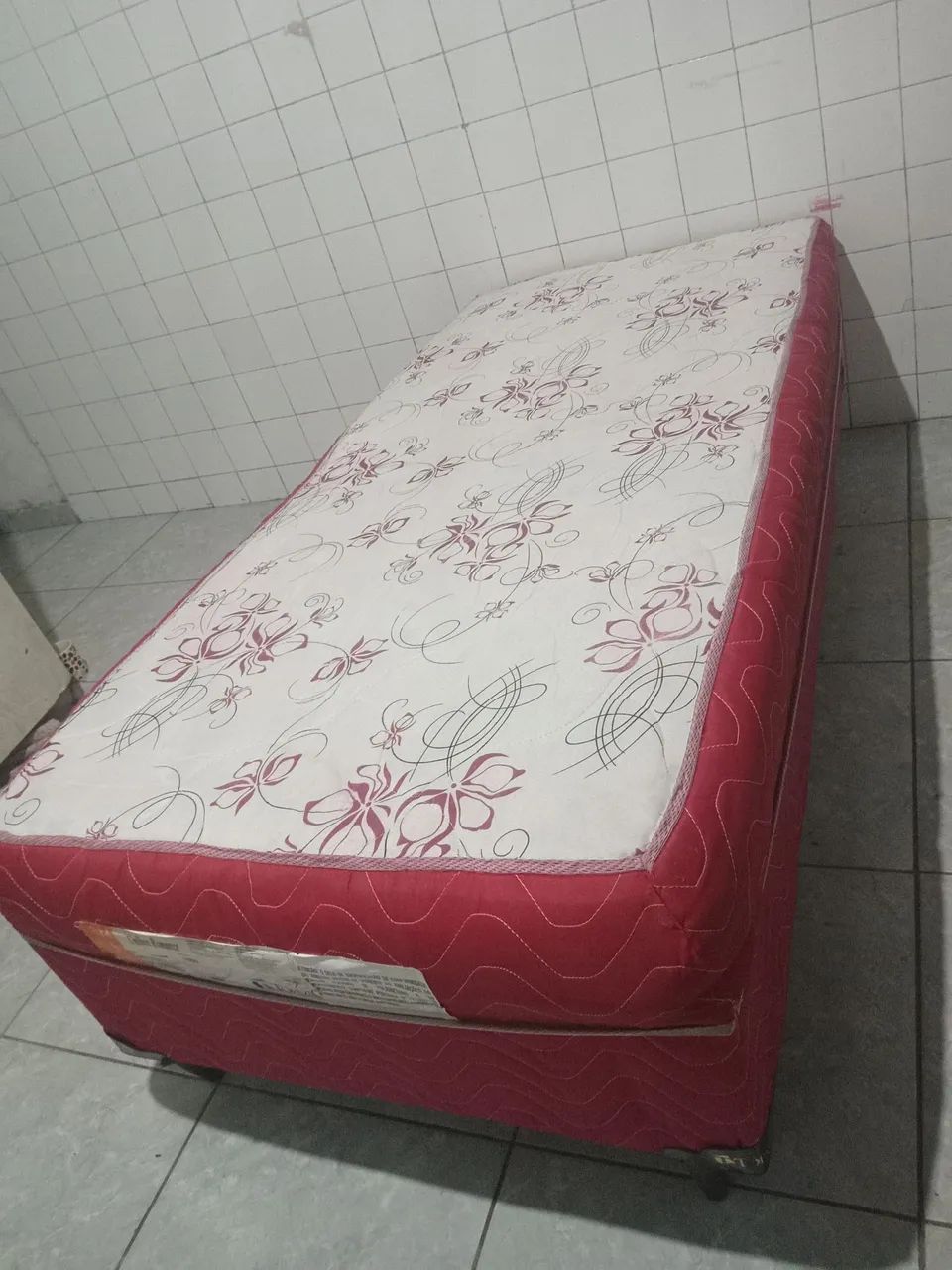 Cama box espuma solteiro  - Foto 2