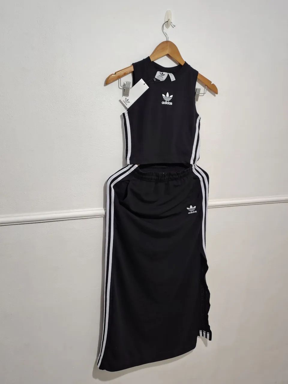 Kit Adidas Saia e Top preto  - Foto 5