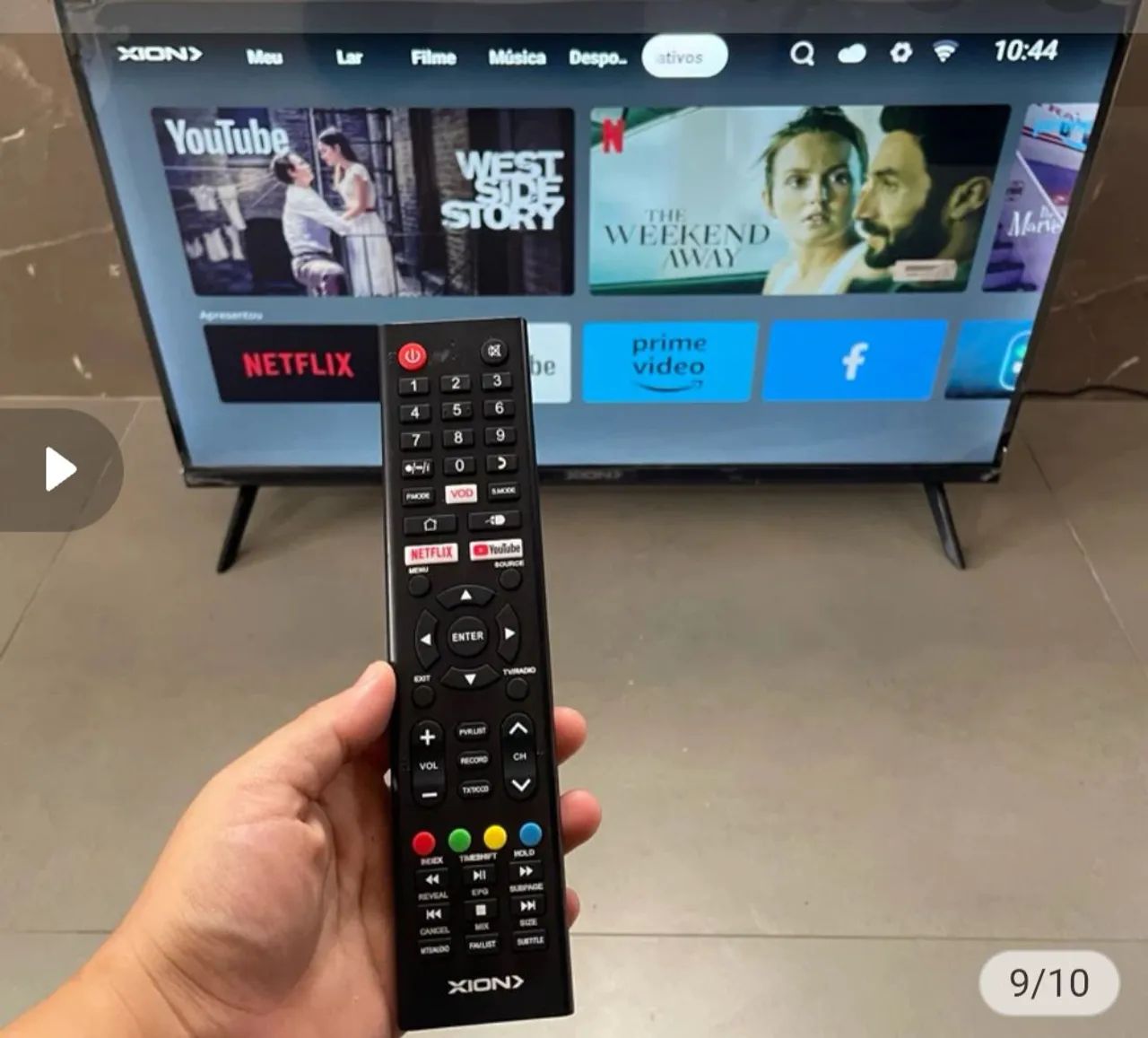 Smart TV Britânia (Philco) 43 polegadas 1 ano de uso