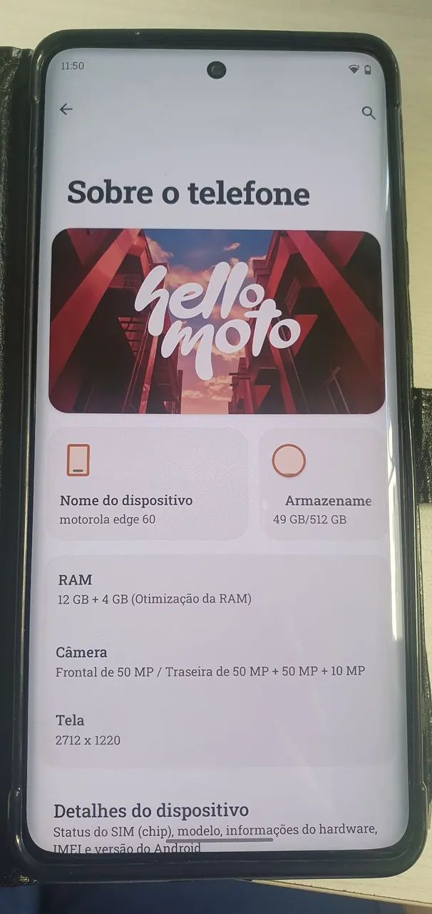 CELULAR MOTOROLA EDGE 60 