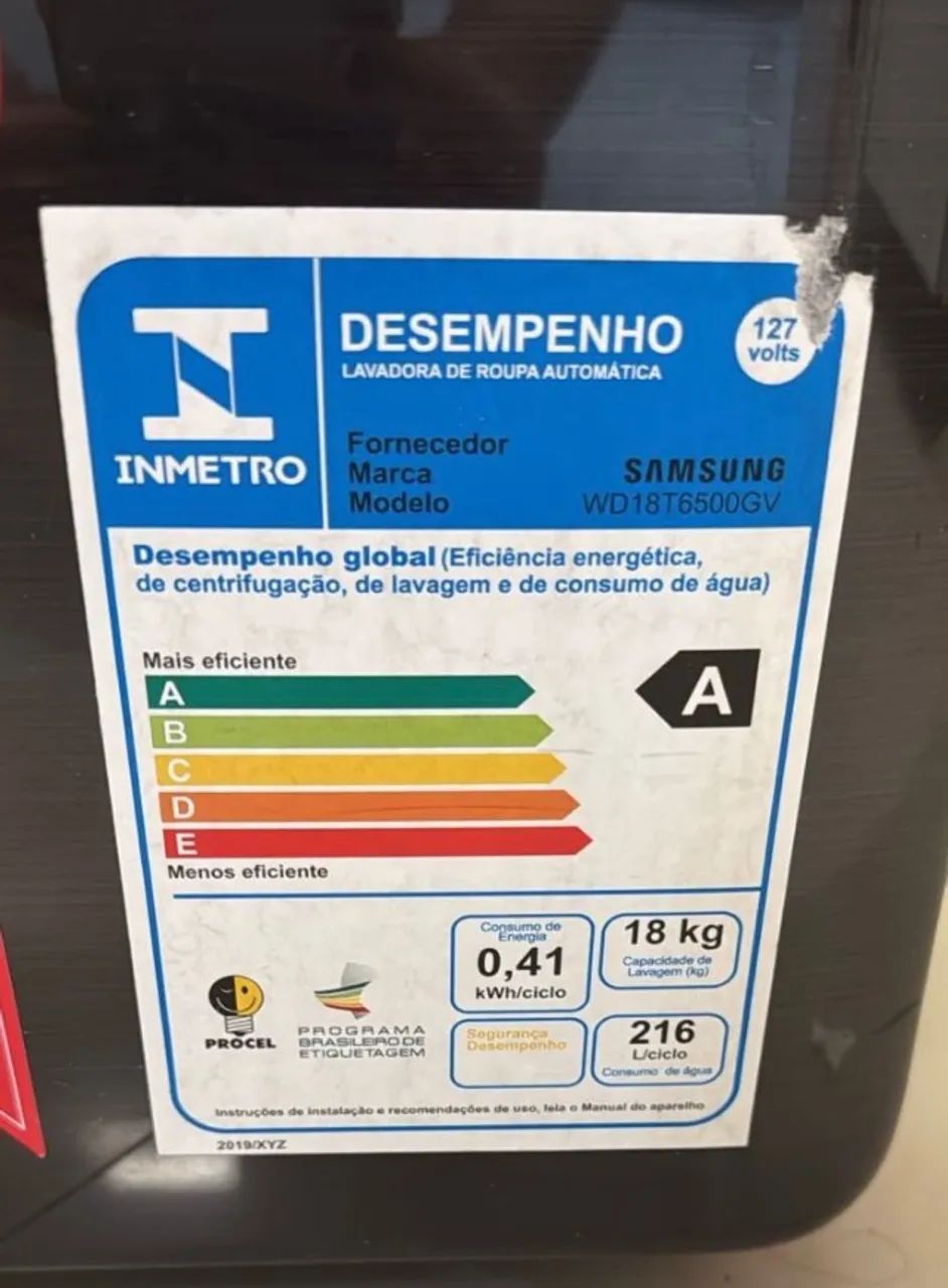 LAVA E SECA SAMSUNG SMART 18 KG - Foto 4