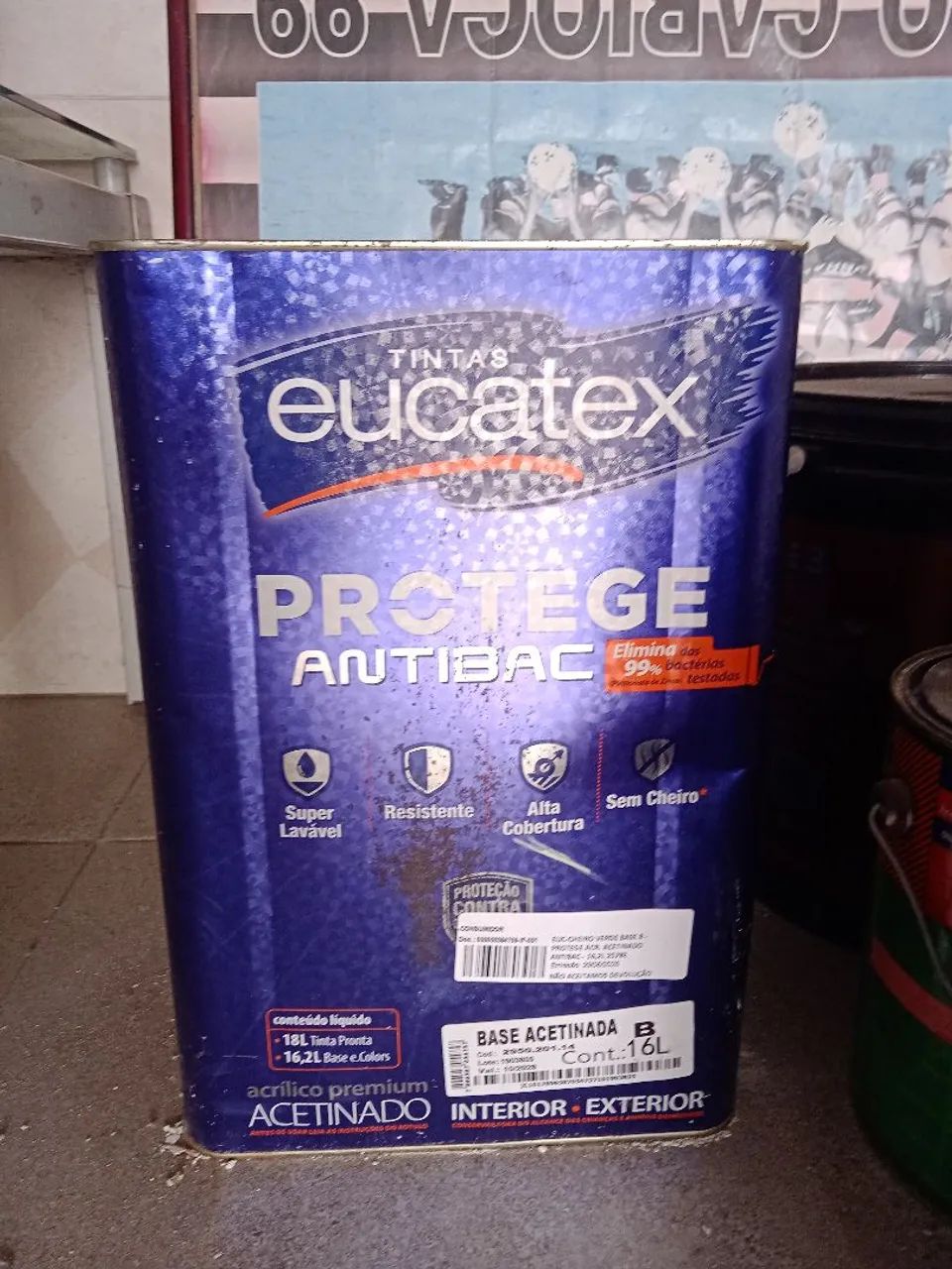 Tinta Eucatex Antibac