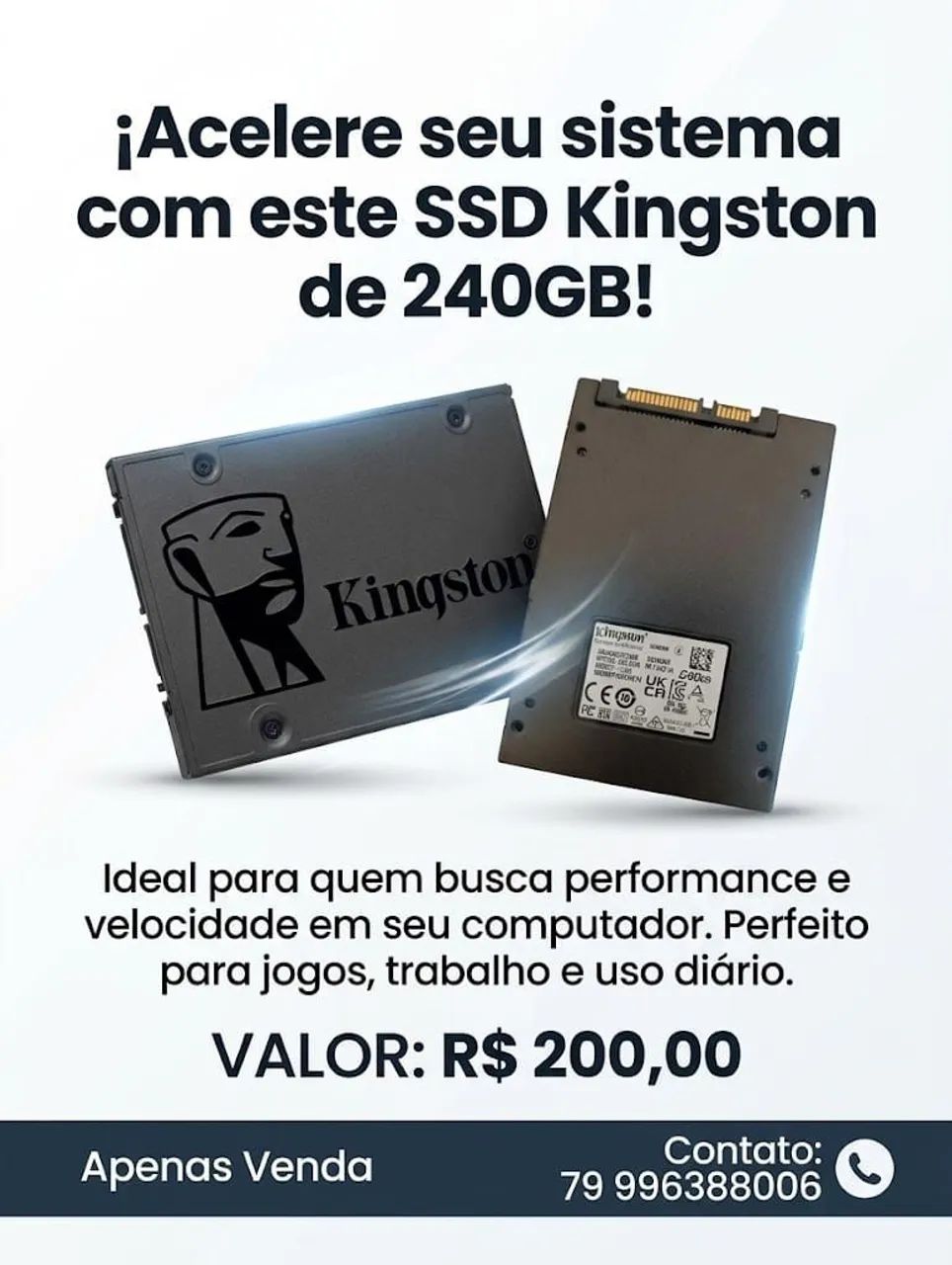 SSD KINGSTON 240 GB