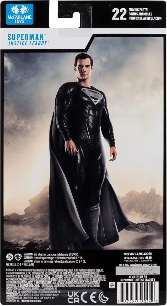 Mcfarlane Toys - Superman black - justice league  - Foto 2