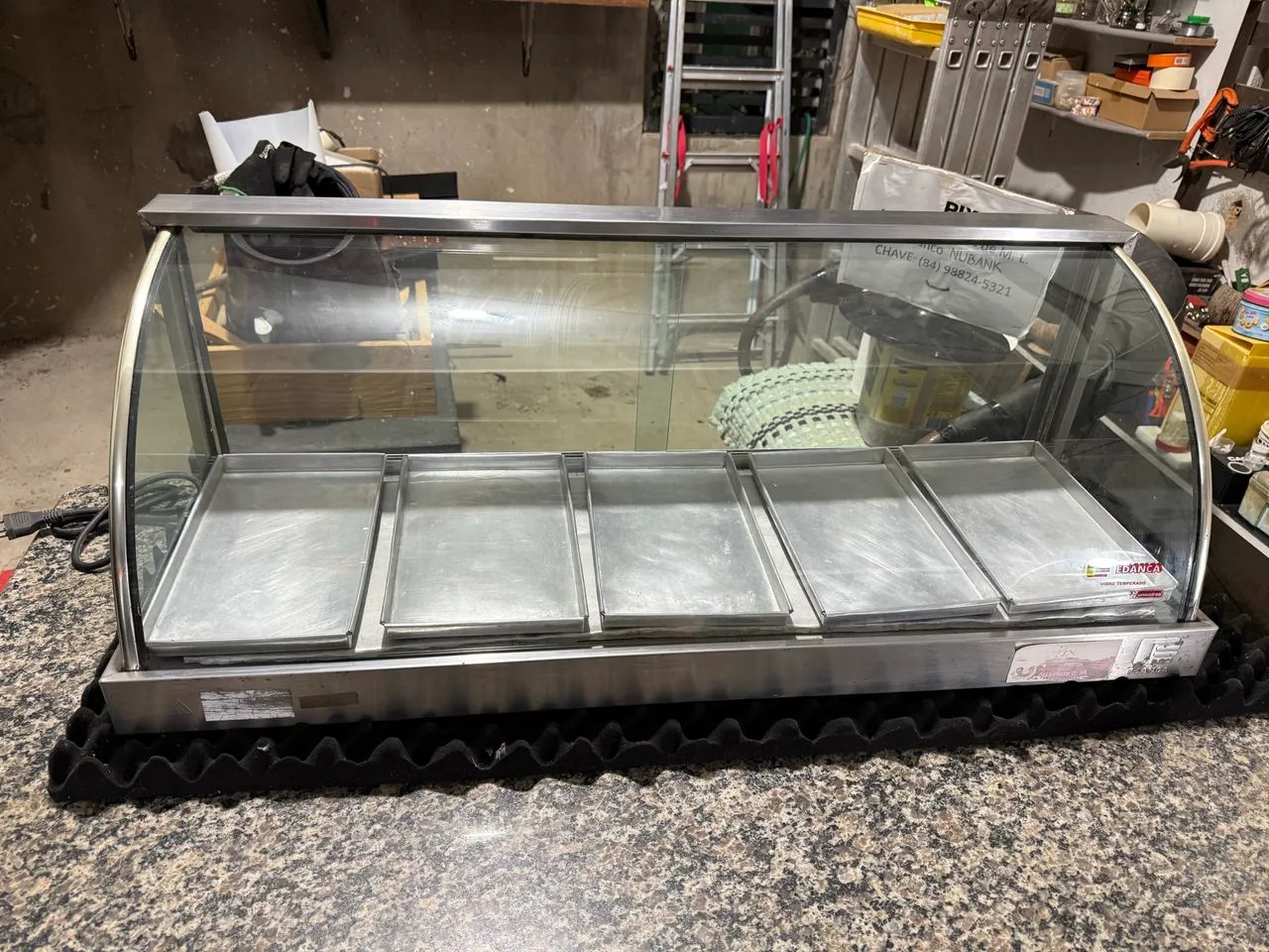 Estufa para salgados 