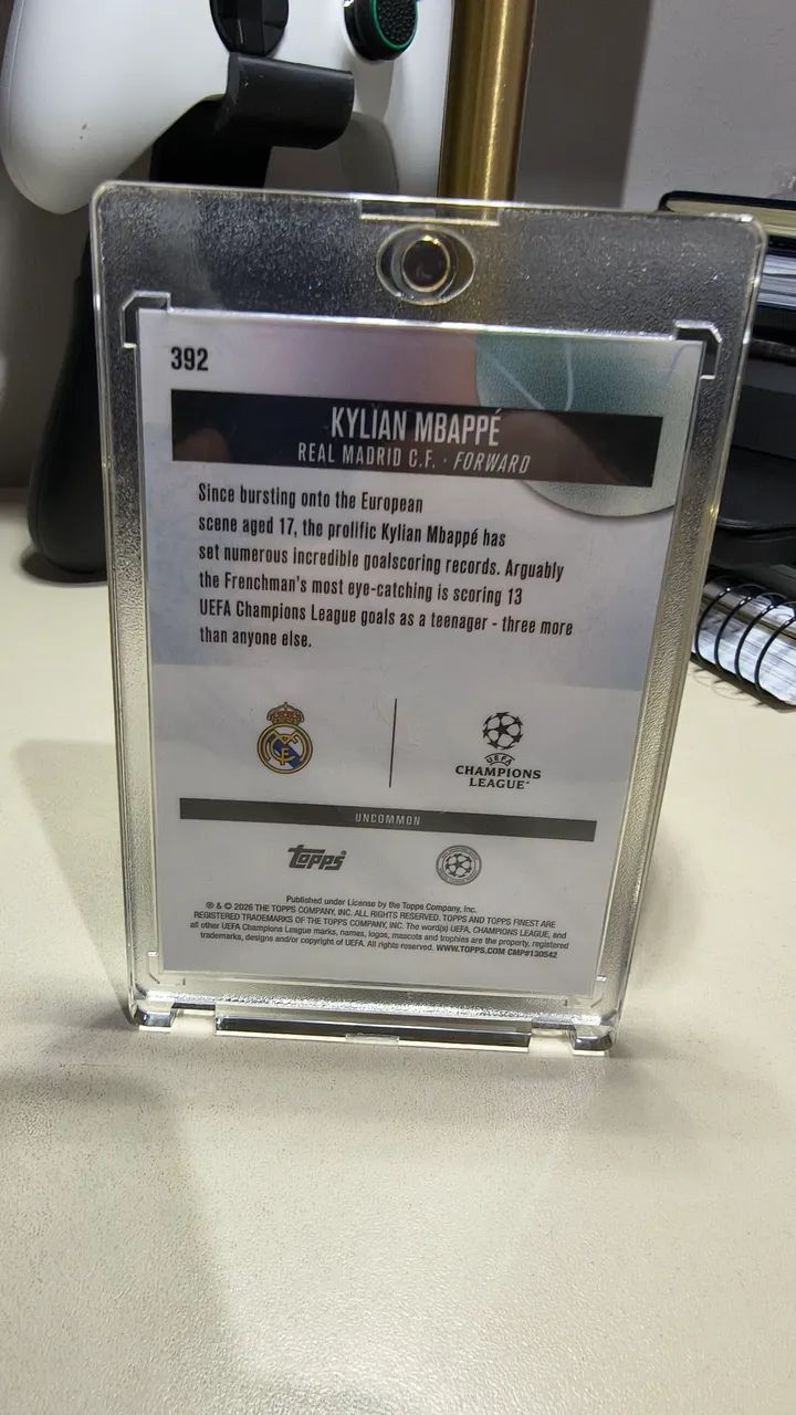 Card Mbappé numerada 38/150 - Foto 2