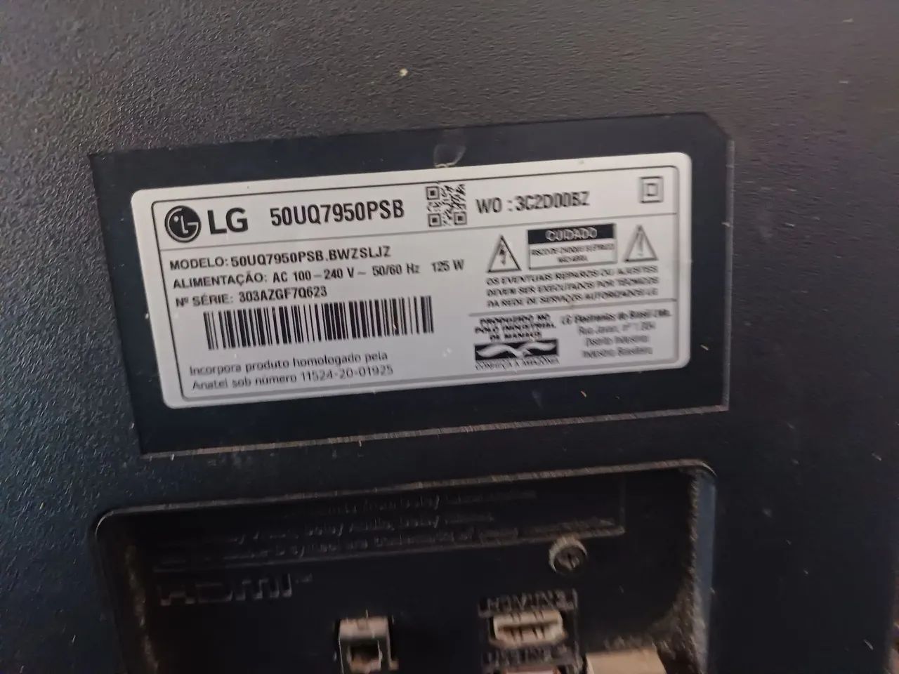 TV LG COM DEFEITO tela - Foto 2