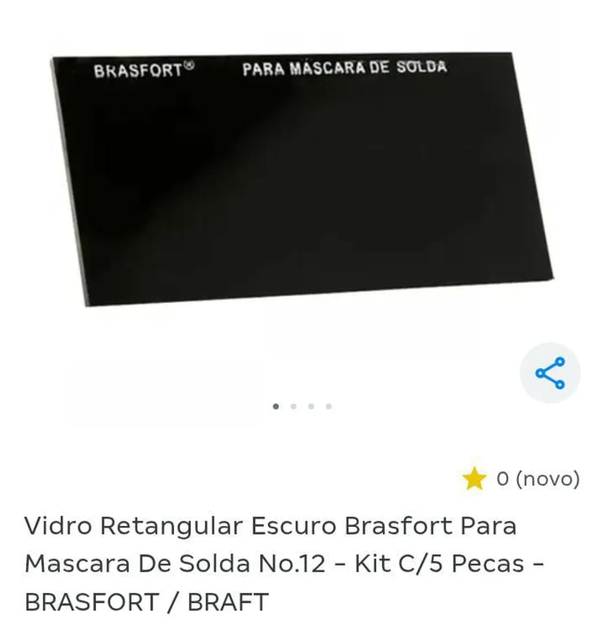 Vidro retangular escuro 