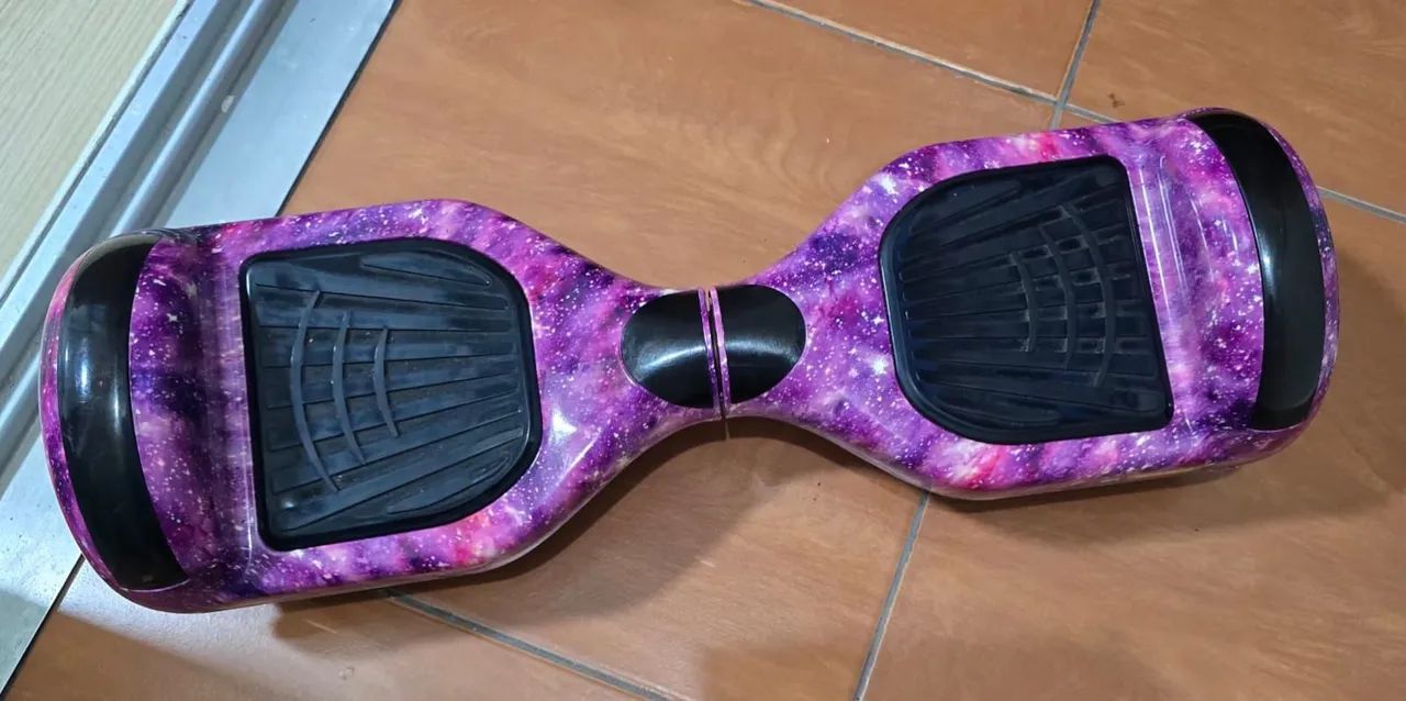 Hoverboard Skate Elétrico 6.5 Polegadas Com Led E Bluetooth