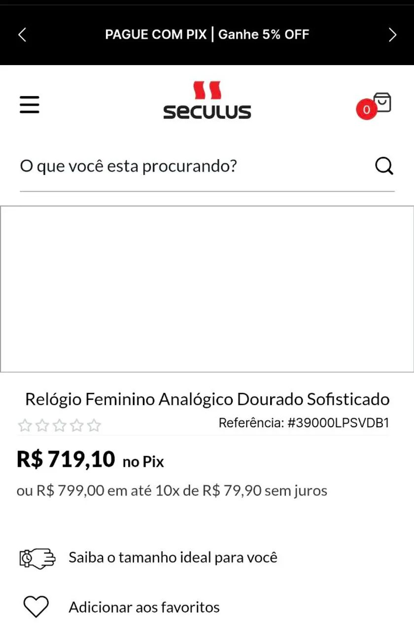 Relógio Feminino Seculus - Foto 4