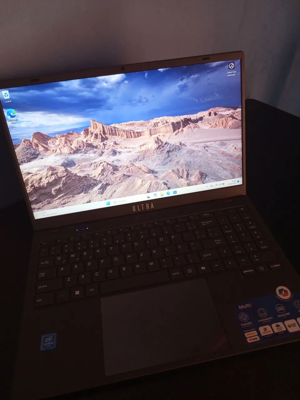 NOTEBOOK MULTILASER MATT I - 4GB RAM + 128GB  - Foto 2