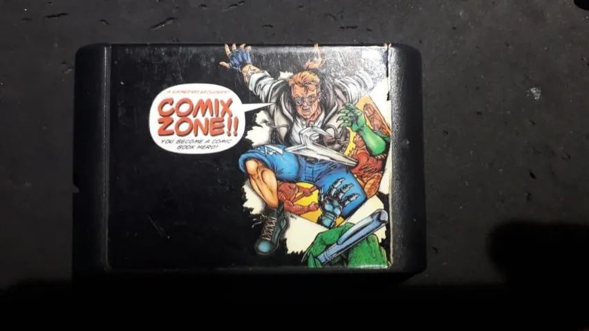 Comix Zone Paralela Mega Drive
