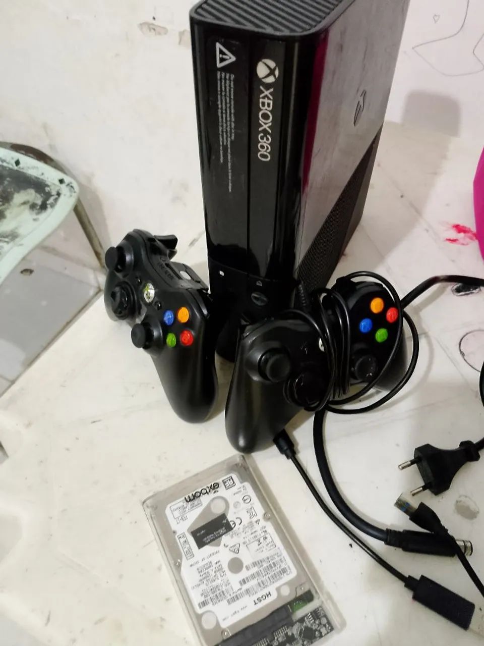 XBOX 360(SUPER SLIM) NEGOCIÁVEL!! - Foto 5