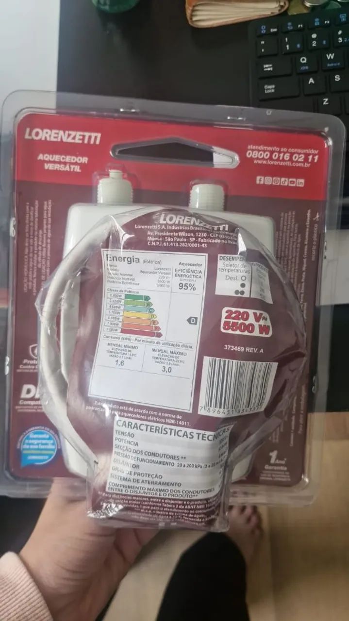 Aquecedor Lorenzetti 220v - Foto 2