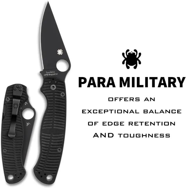 Canivete Spyderco Paramilitary 2 Salt - Magnacut - Original - Foto 2