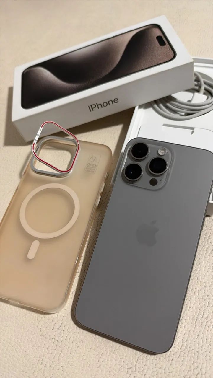 iPhone 15 Pro Max 256 - Natural Titanium 