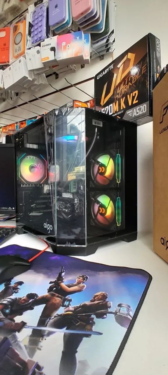 PROMOÇÃO DE PC GAMER RYZEN 5 RODA TUDO