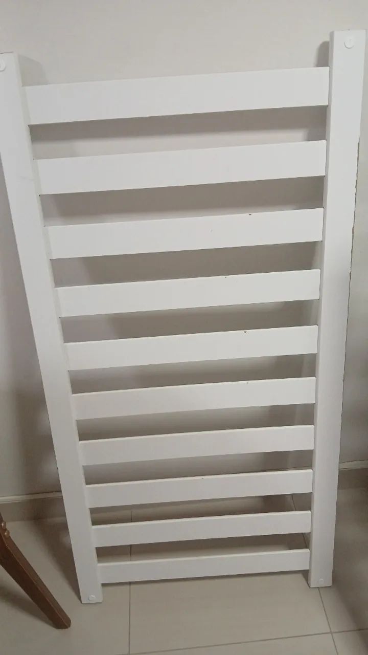 Grade de berço reler New Classic branco americano) - Foto 3