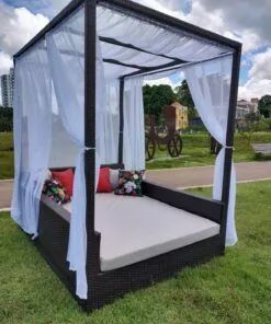 Cama em ferro ou no alumínio com fibras sinteticas  - Foto 2