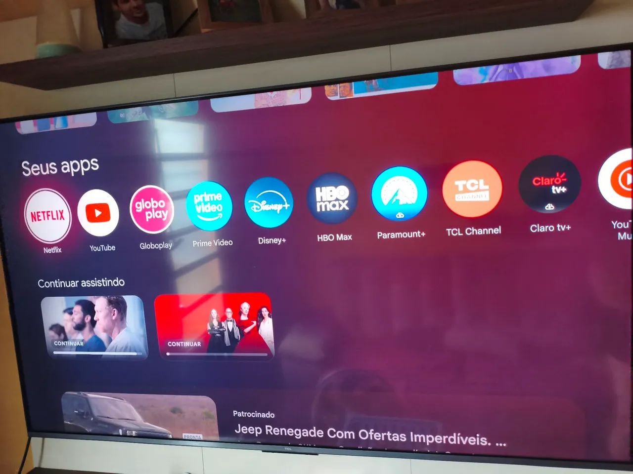 Tv TCL C6k 55 polegadas - Foto 5