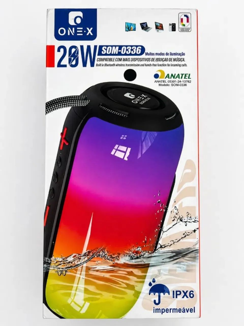 Caixinha de som Onex SOM-0336 
