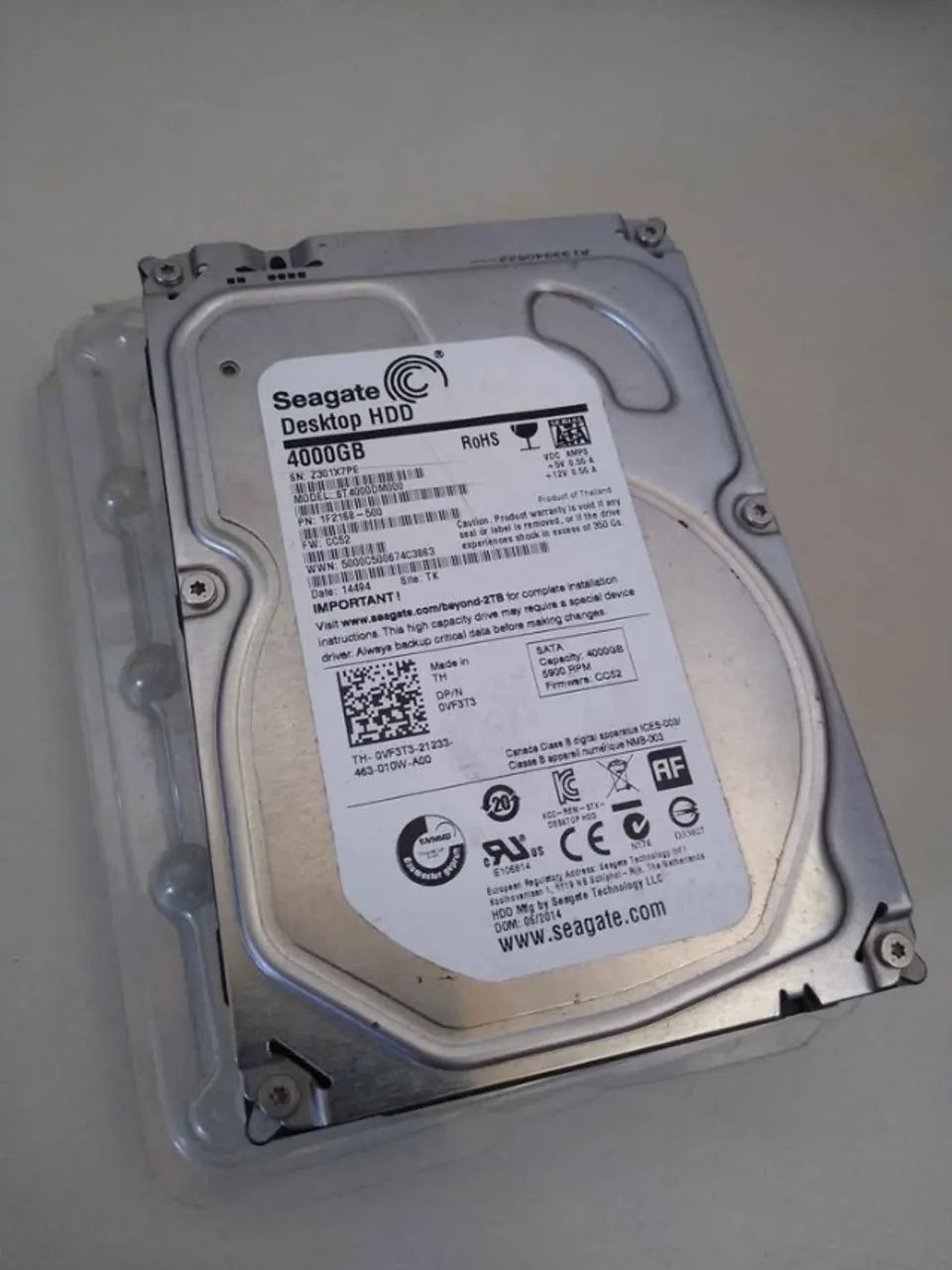 HD Sata Seagate 4TB - Foto 2