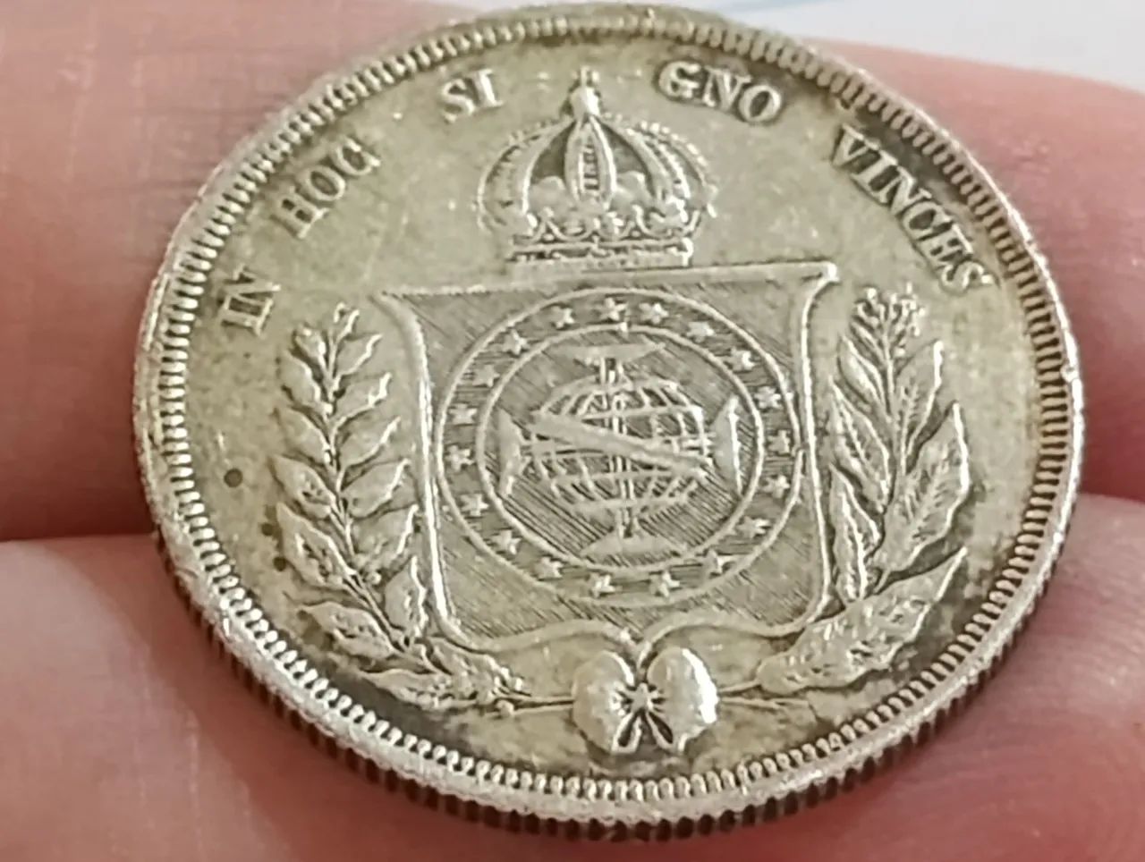 Moeda antiga em prata  - Foto 2