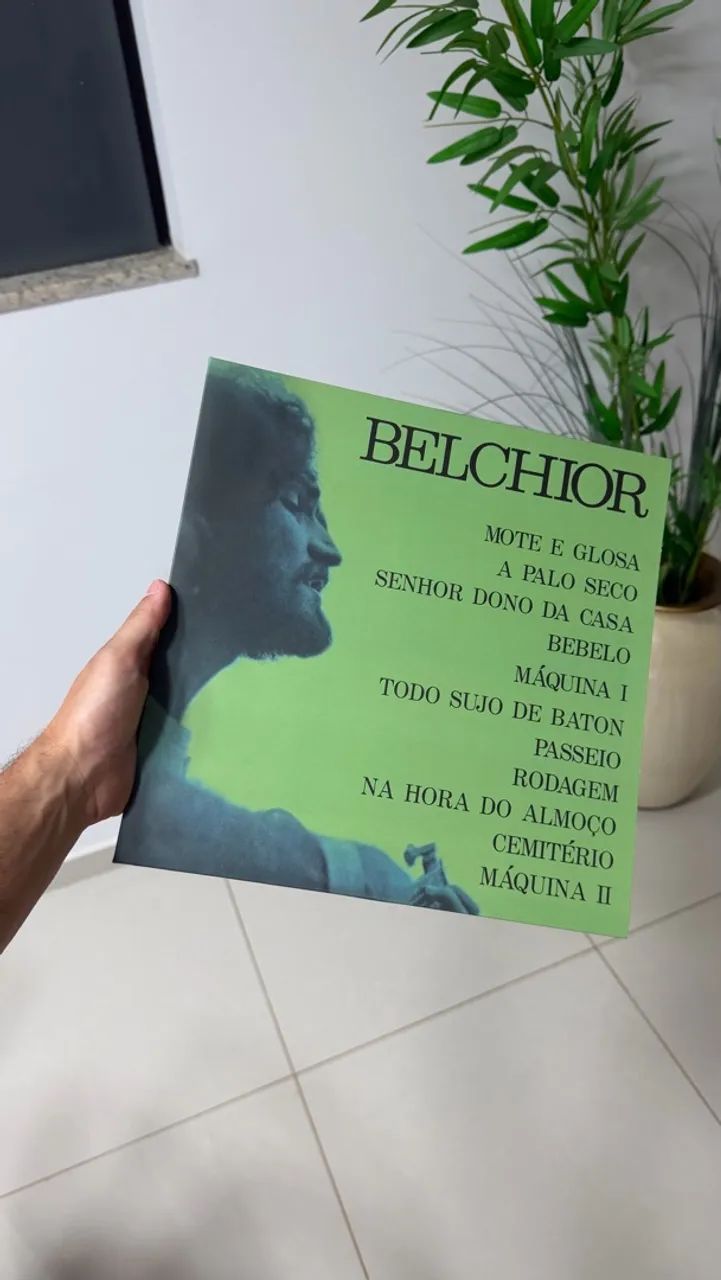 Disco de vinil LP Belchior - 1974 - Noize + revista