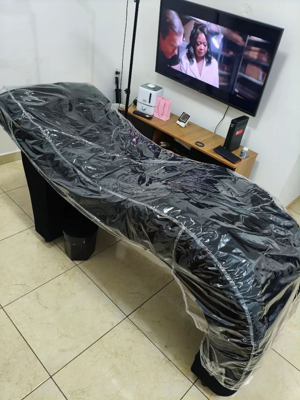 Maca luxo para extensão de cílios + capa de proteção 