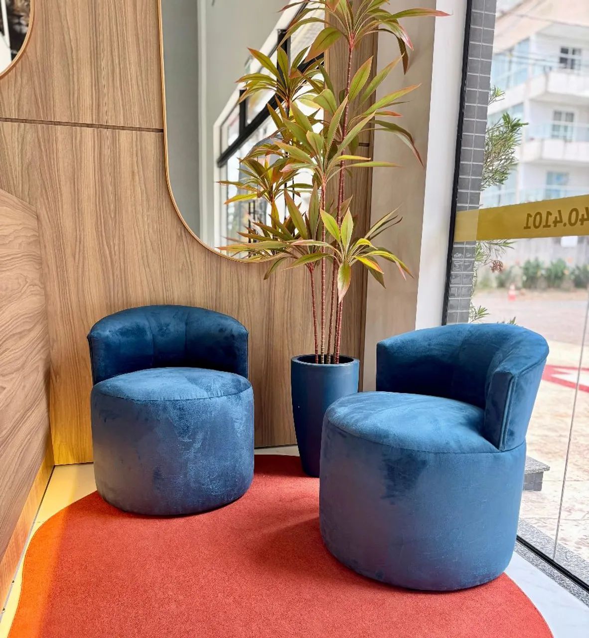 Poltrona Redonda Confortável e Elegante - Foto 4