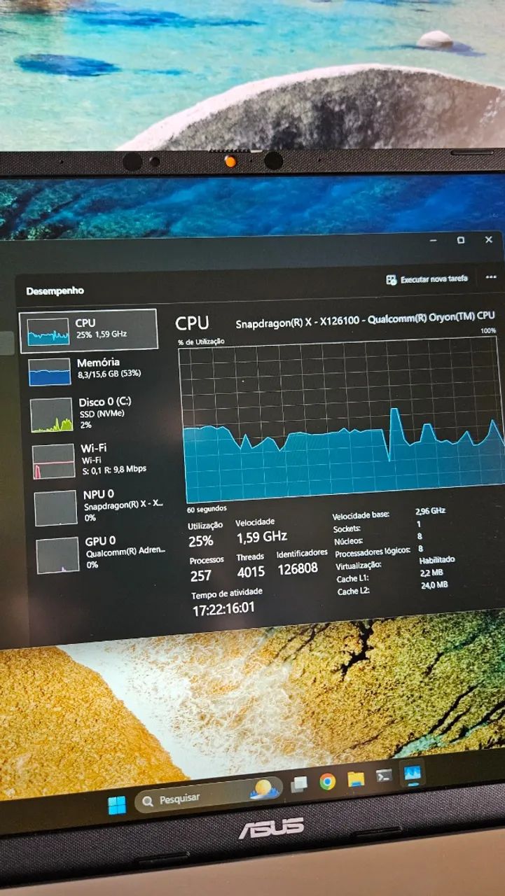 Notebook Asus Vivobook 16 Snapdragon X - Foto 2