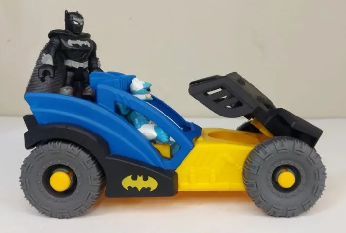 Action Figures e Batmóvel Buggy Batman Imaginext Mattel original 20cm