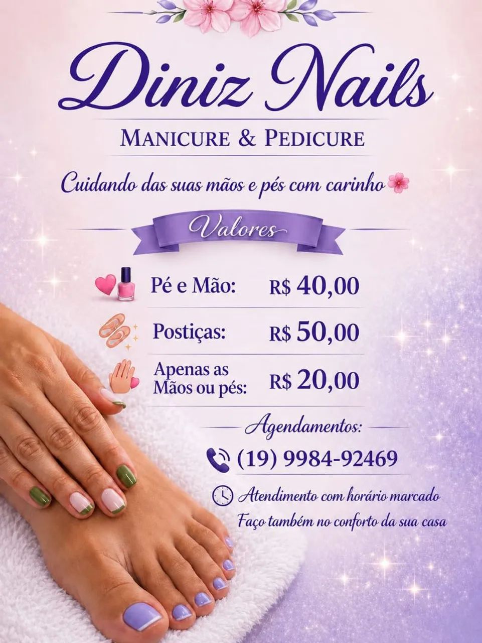 ? Sua beleza começa nas mãos