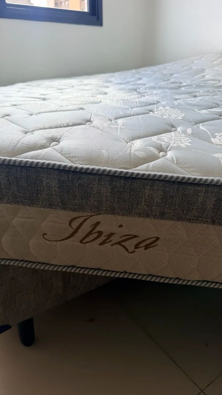 colchão e cama box casal - Foto 5