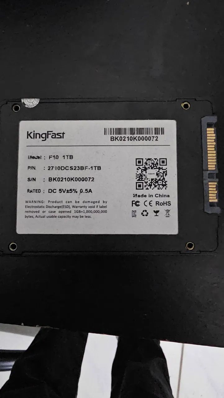 SSD Sata 1Tb Kingfast  - Foto 3