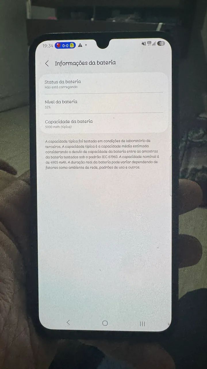 Galaxy a34 5g 128gb preto - Foto 2