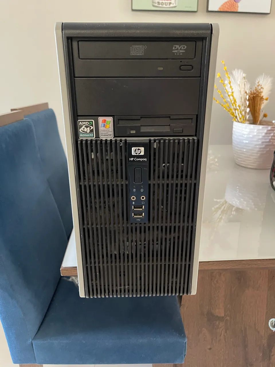 Computador HP Compaq Desktop - R$ 250 - Foto 4