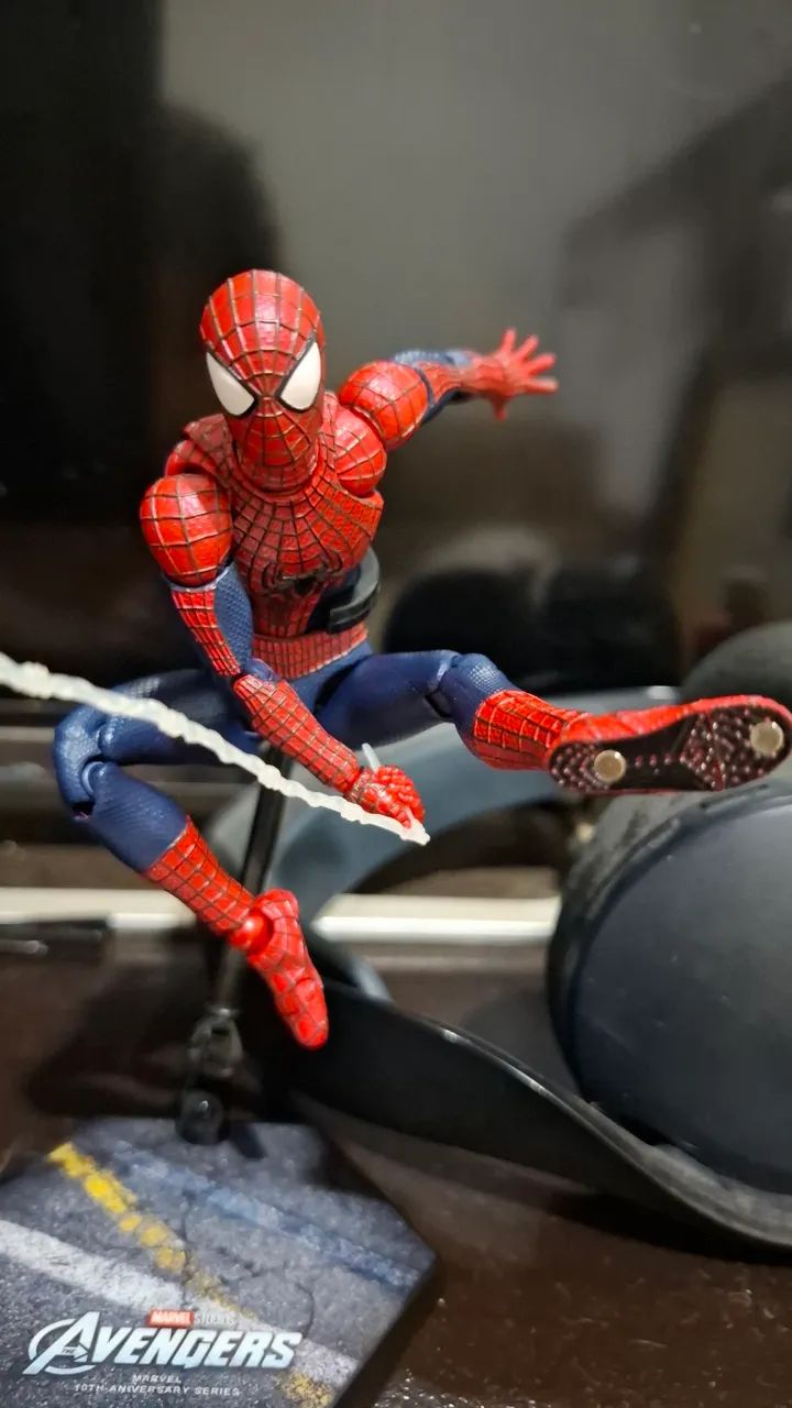 Mafex 248 Amazing Spider-Man 2 usado - (LEIA A DESCRIÇÃO