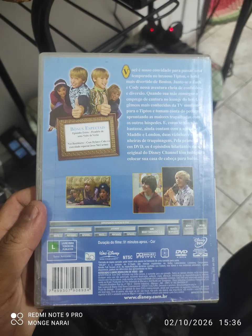 Dvd Disney Zacky e cody - Foto 2