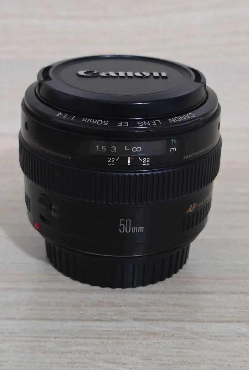 CANON EF 50MM F1.4 ULTRASONIC ESTADO DE NOVA - Acessórios para