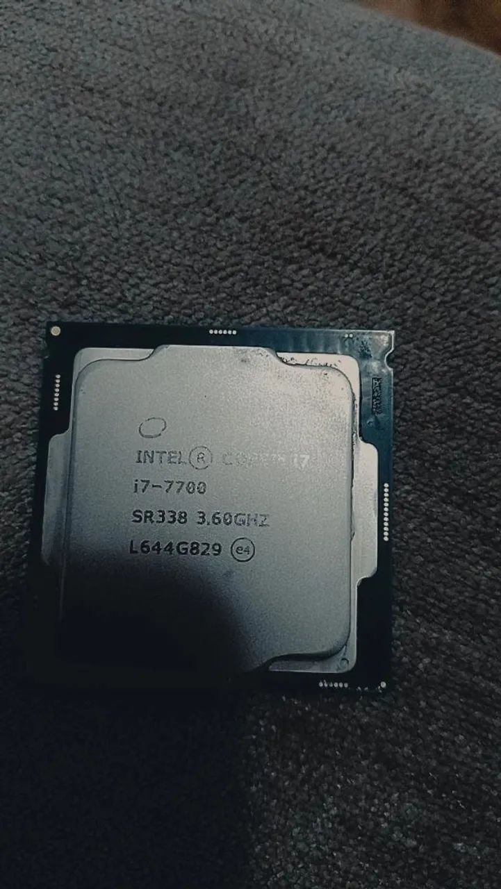 Processador i7700 bem novo